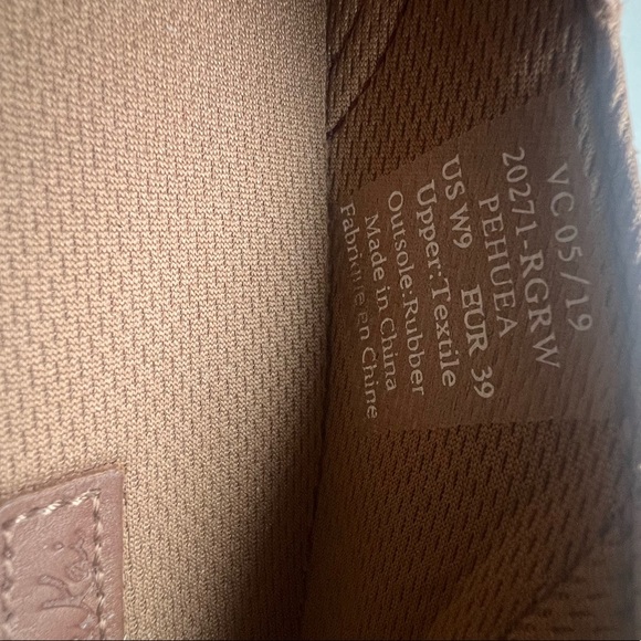 Olukai Pehuea Burgundy Mesh Slip On - Picture 4 of 5